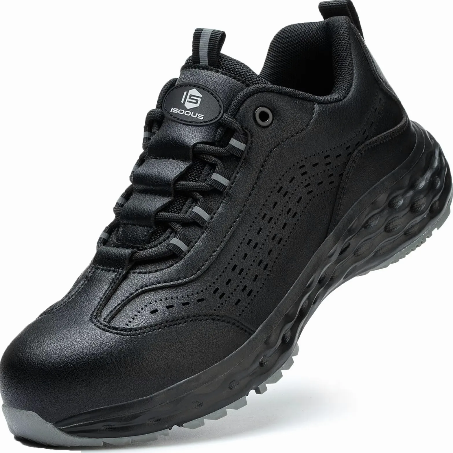 Scarpe Antinfortunistiche Uomo Donna Antiscivolo Scarpe da Lavoro Comode Leggere Scarpe Sicurezza Traspiranti