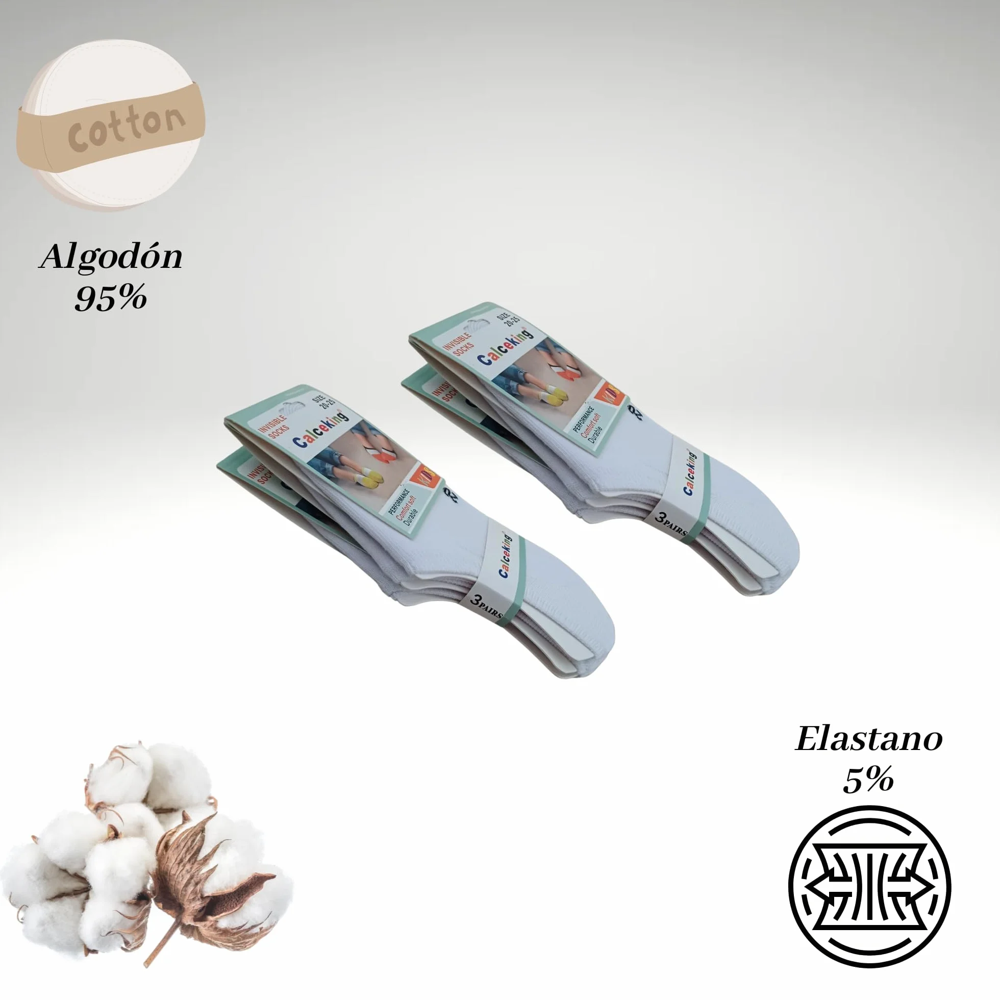 Calzini invisibili bambino/ragazza, in puro cotone calze corte, calze traspiranti morbide, antiscivolo-silicone per ogni occasione socks-pinkis-corti-sport