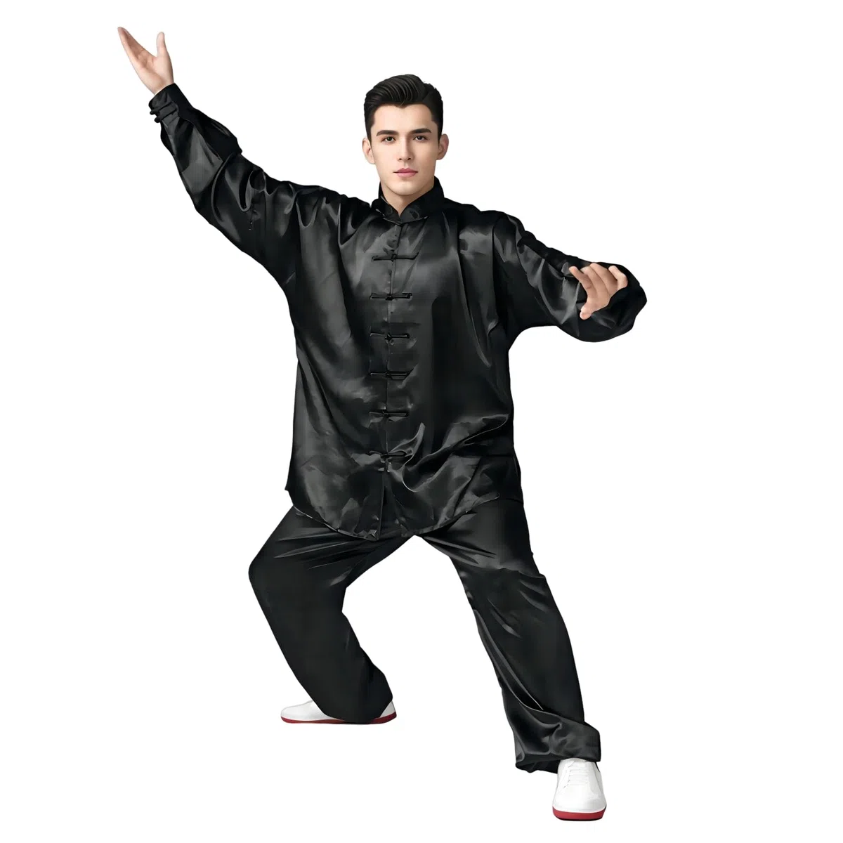 Andux Cinese Tradizionale Tai Chi Uniformi Kung Fu Abbigliamento Unisex SS-TJF01