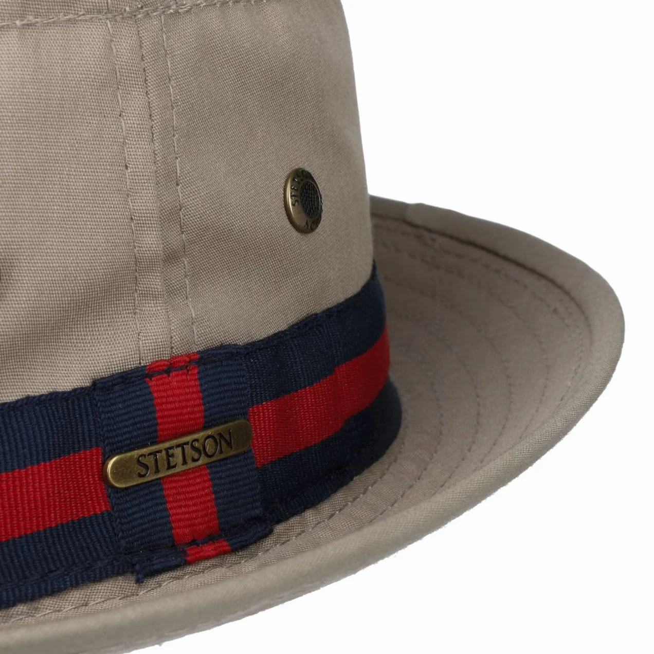 Stetson Classic Band Cappello Pork Pie Fascia Multicolore Protezione UV Uomo Primavera Estate