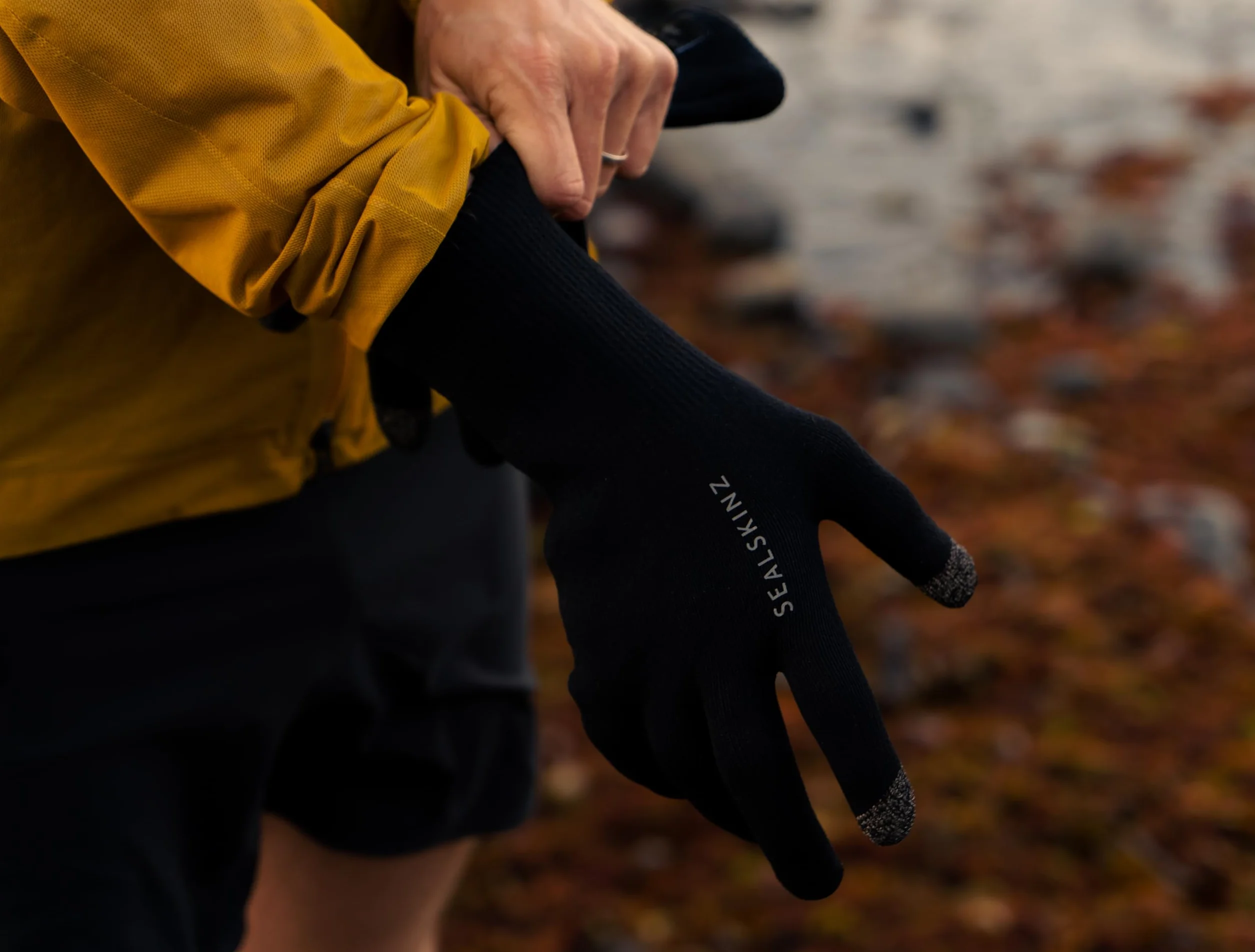 SEALSKINZ Waterproof All Weather Ultra Grip Knitted guanti Uomo