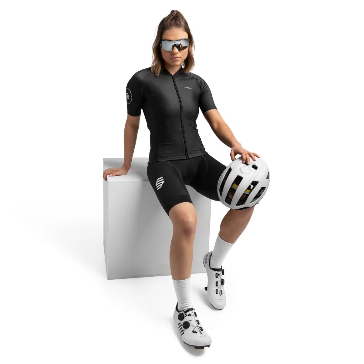 SIROKO - Maglia da Ciclismo da Donna M2 New Moon