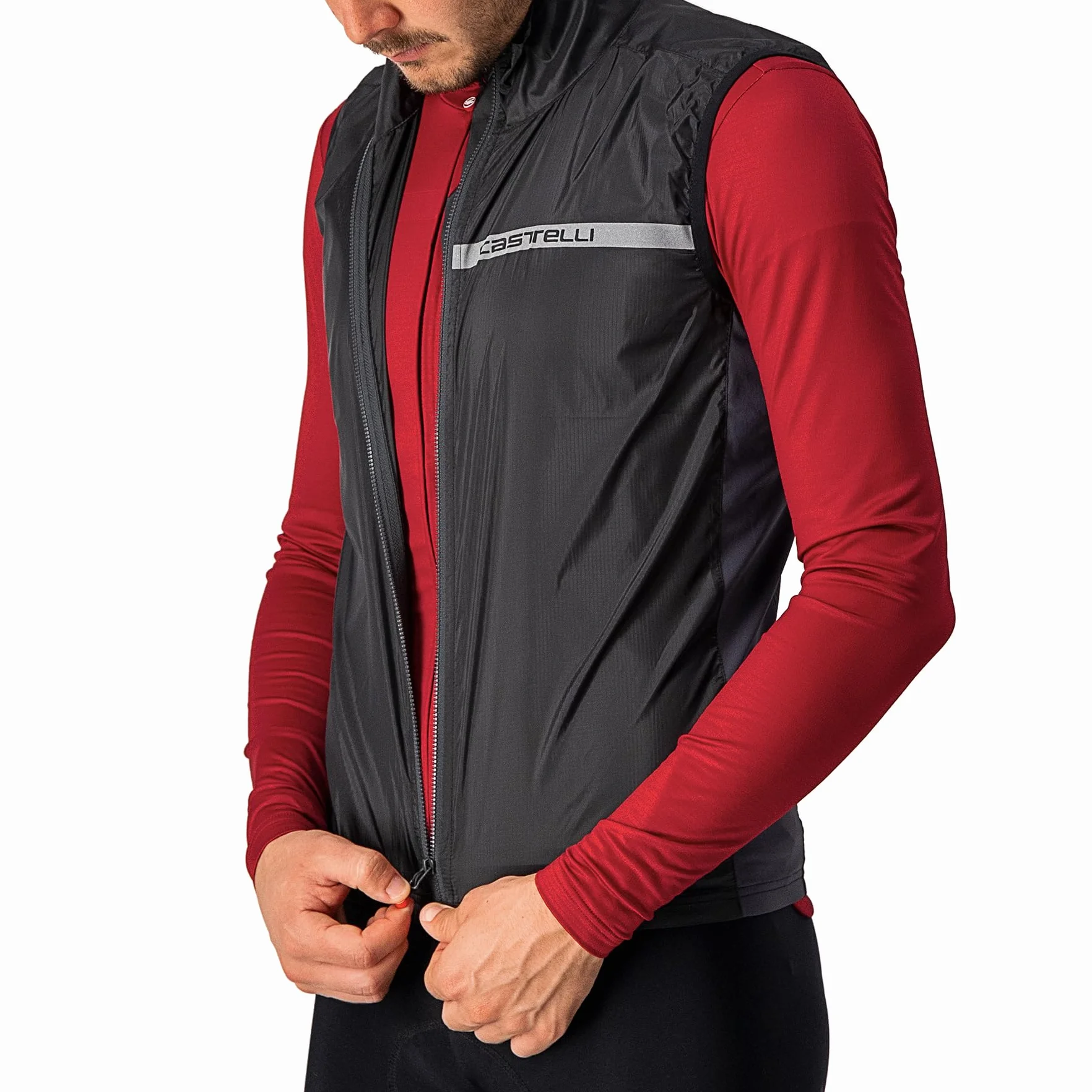 CASTELLI Gilet sportivo da uomo Squadra Stretch Vest (confezione da 1)