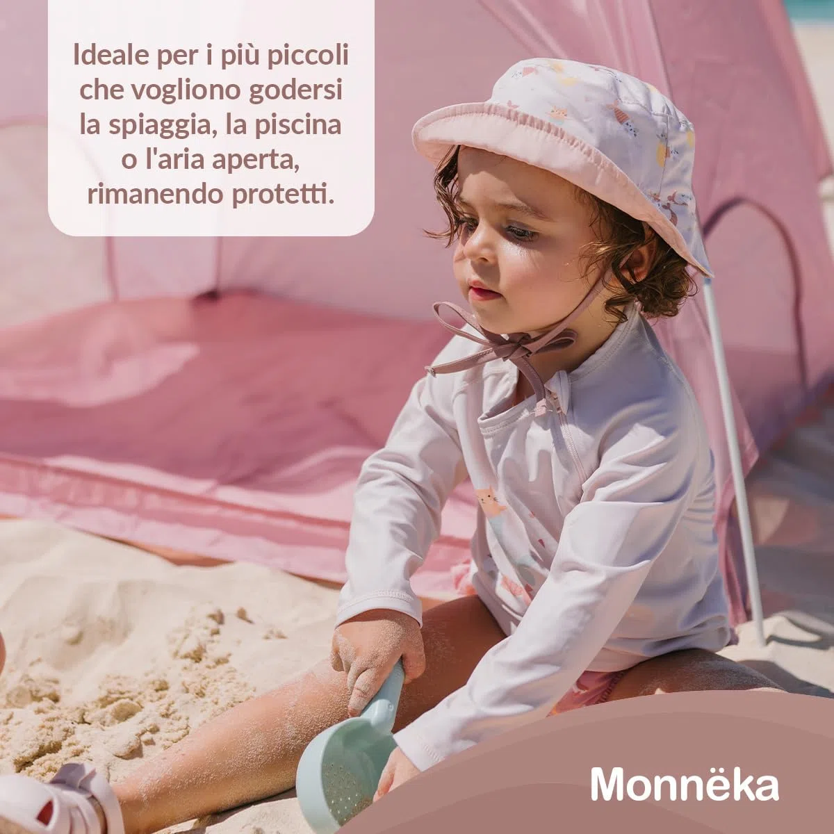 Cappello da Sole Reversibile Bebè | Protezione Anti-UV UPF 30+ in Poliestere Leggero e Traspirante | Cappello Estate Fronte-Retro per Spiaggia o Piscina