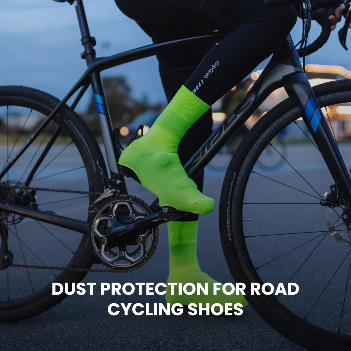GripGrab Primavera Road Transition Copriscarpe Leggeri sopra calzini da ciclismo aeronautici Stivaletti belgi
