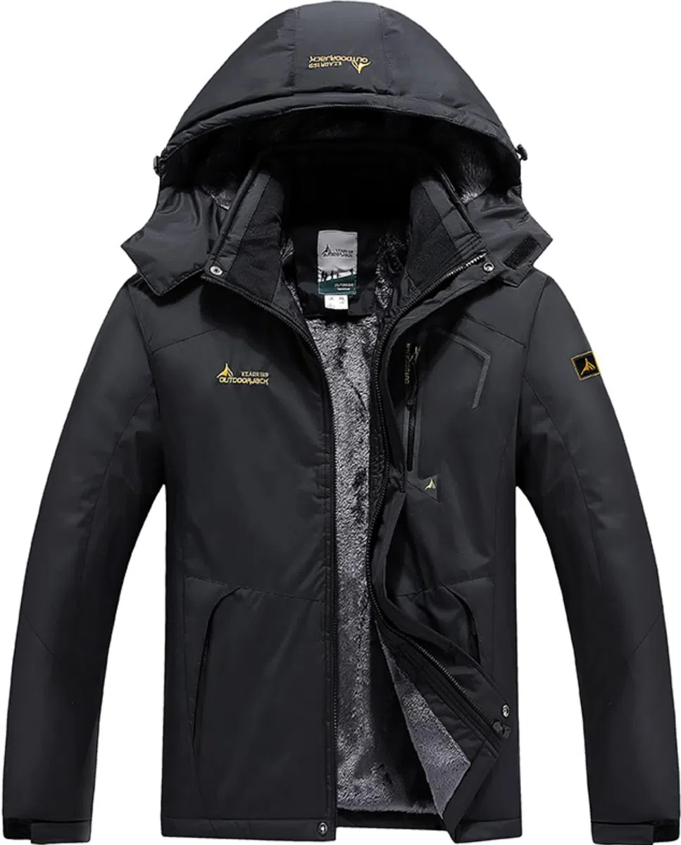 BenBoy Donna Giacca da Sci Impermeabile Giacca invernale Antivento Cappotto con Pile Caldo con Cappuccio Escursionismo Montagna Cappotto da Snowboard