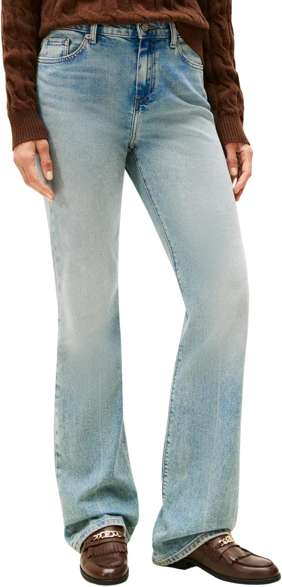 Tommy Hilfiger Donna Jeans Kyle Bootcut Vita Media