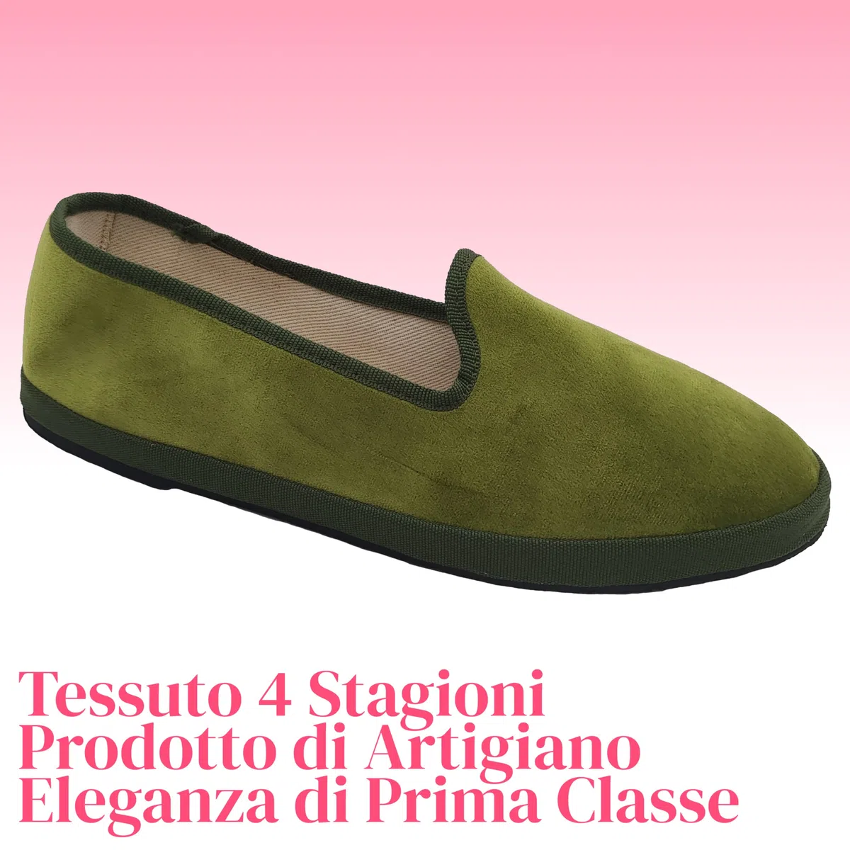 Le Originali Friulane in Velluto Scarpe Fondo Carrarmato Ballerine Donna 100% Made in Italy