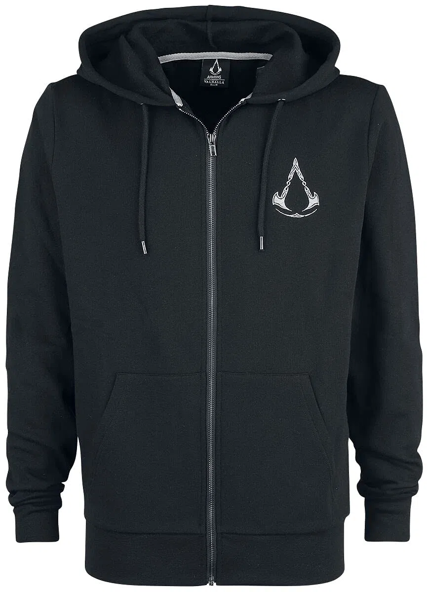 Assassin's Creed Valhalla - Crest Uomo Felpa Jogging Nero Regular
