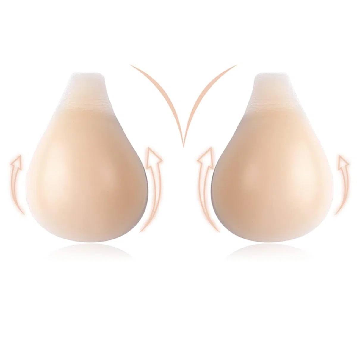 Reggiseno Adesivo in Silicone Nipple Cover Push Up Invisibile Donna Copricapezzoli Basic Autoadesiva Riutilizzabili Coppa Senza Spalline Imbottito Pasta per Seno Abito Costumi da Bagno #i403A