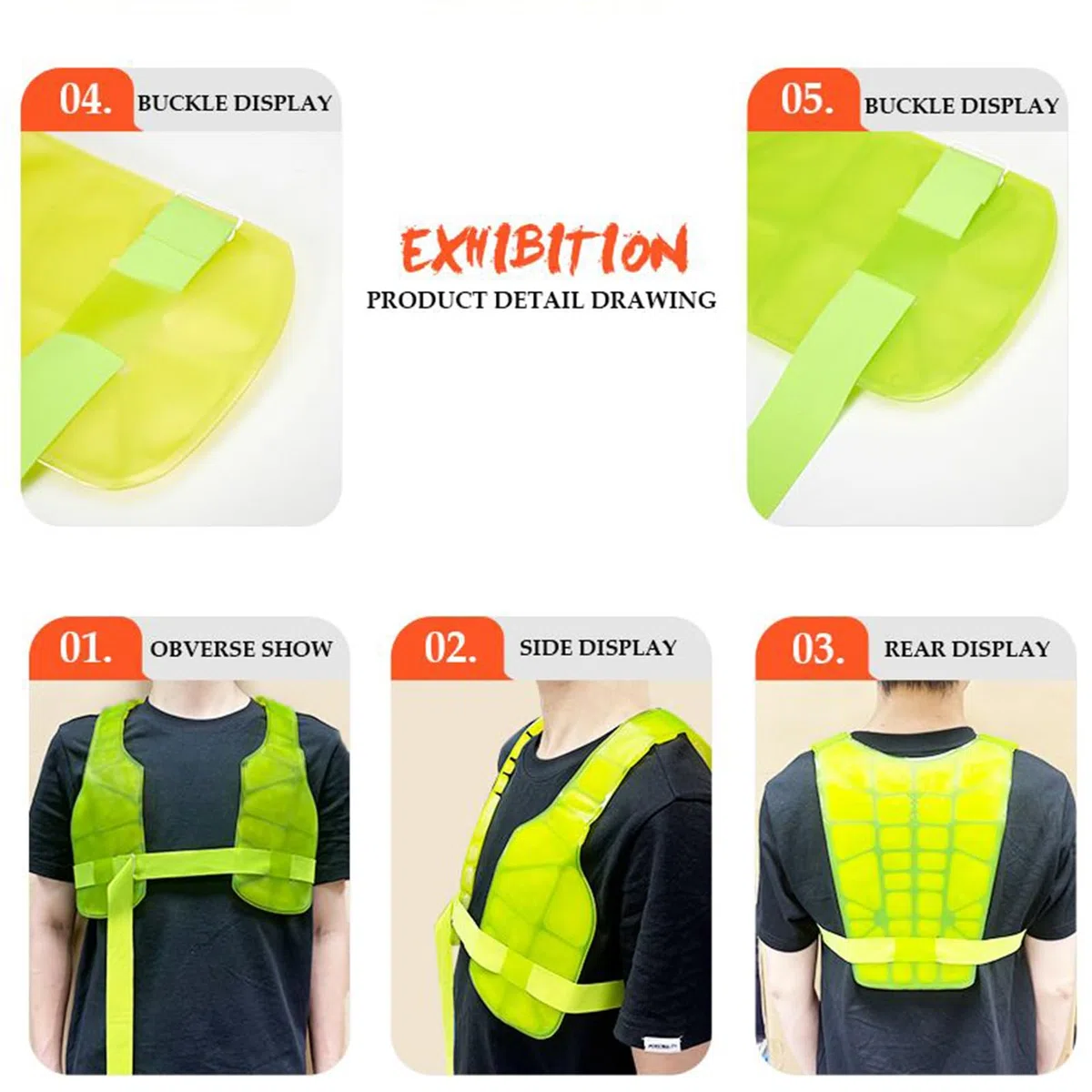 Giubbotto Rinfrescante Gilet Termico Regolabile e Riutilizzabile con Ice | Dispositivi di Protezione Individuale e Sicurezza per Lavoro Palestra Costruzioni Motociclo Pesca Protezione Solare Es