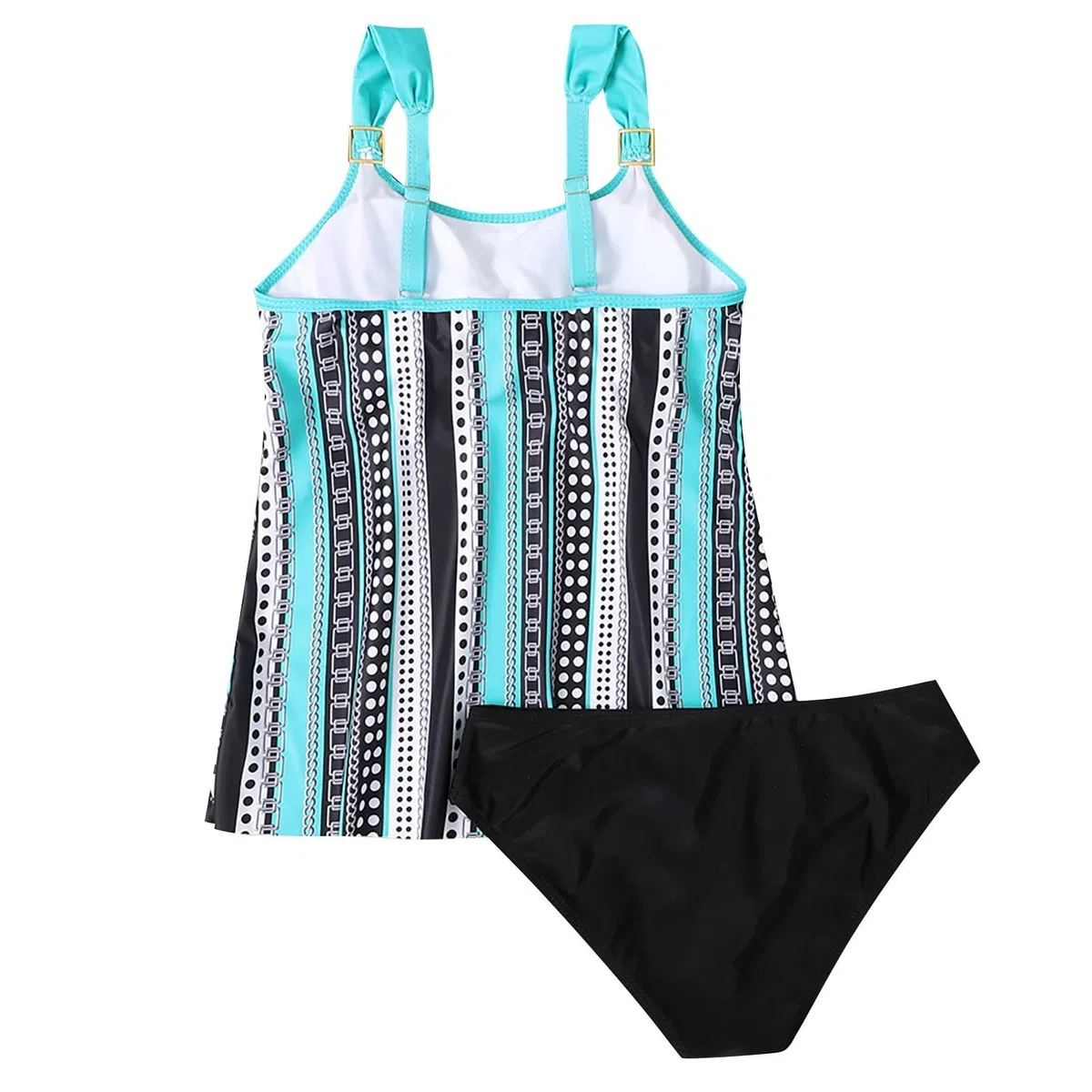 Costumi da Bagno da Donna Estate Push Up Tankini Due Pezzi Contenitivo Taglie Forti Beachwear Costumi Mare Elegante Nuoto Costume da Bagno Donna Piscina Swimwear Curvy Top E Pantaloncini