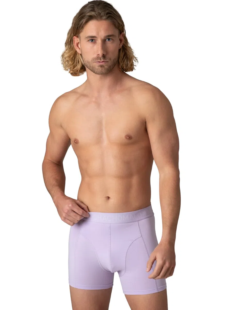 Muchachomalo Boxer da uomo, biancheria intima in cotone da uomo, confezione da 6 pezzi, boxer stampati, taglio classico, con elastico in vita