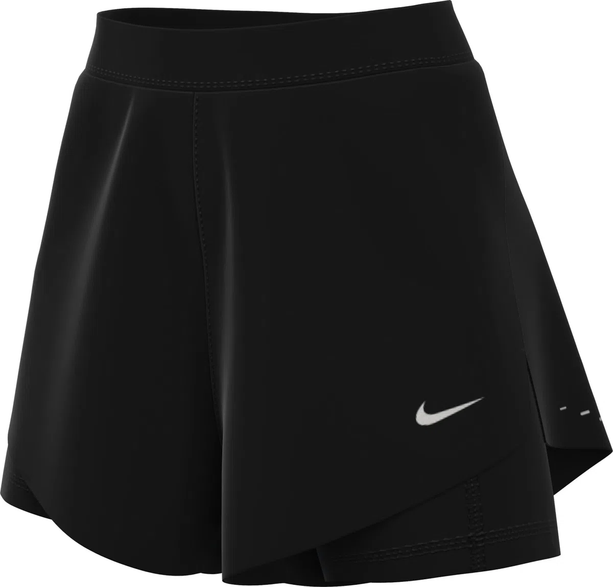 Nike - Shorts da Running 2 in 1 A Vita Media Dri-Fit 8 Cm Nike Swift – Donna, Pantaloncini da Corsa 2 in 1 Donna