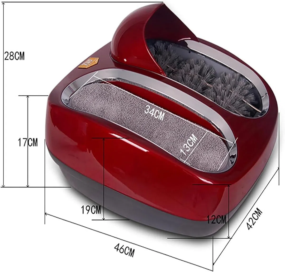 Macchina automatica per la pulizia della suola delle scarpe, per la pulizia della tomaia e della suola, rilevamento touchless, per casa, ufficio, hotel, ingresso in aeroporto