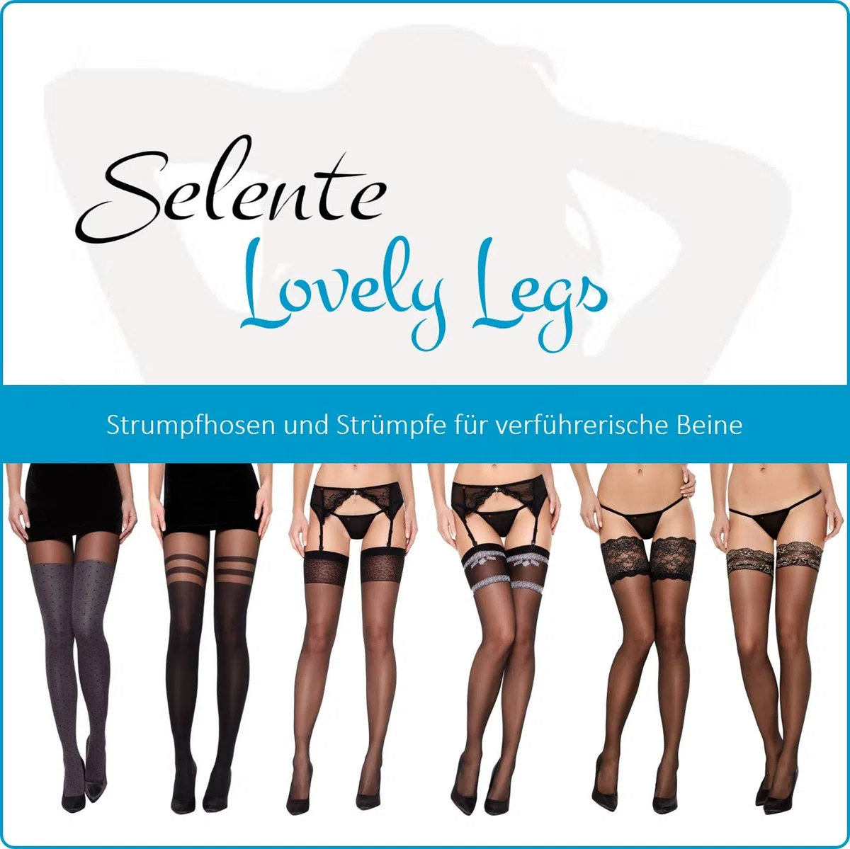 Selente Lovely Legs Raffinate autoreggenti in diversi modelli, 20-30 DEN, made in EU