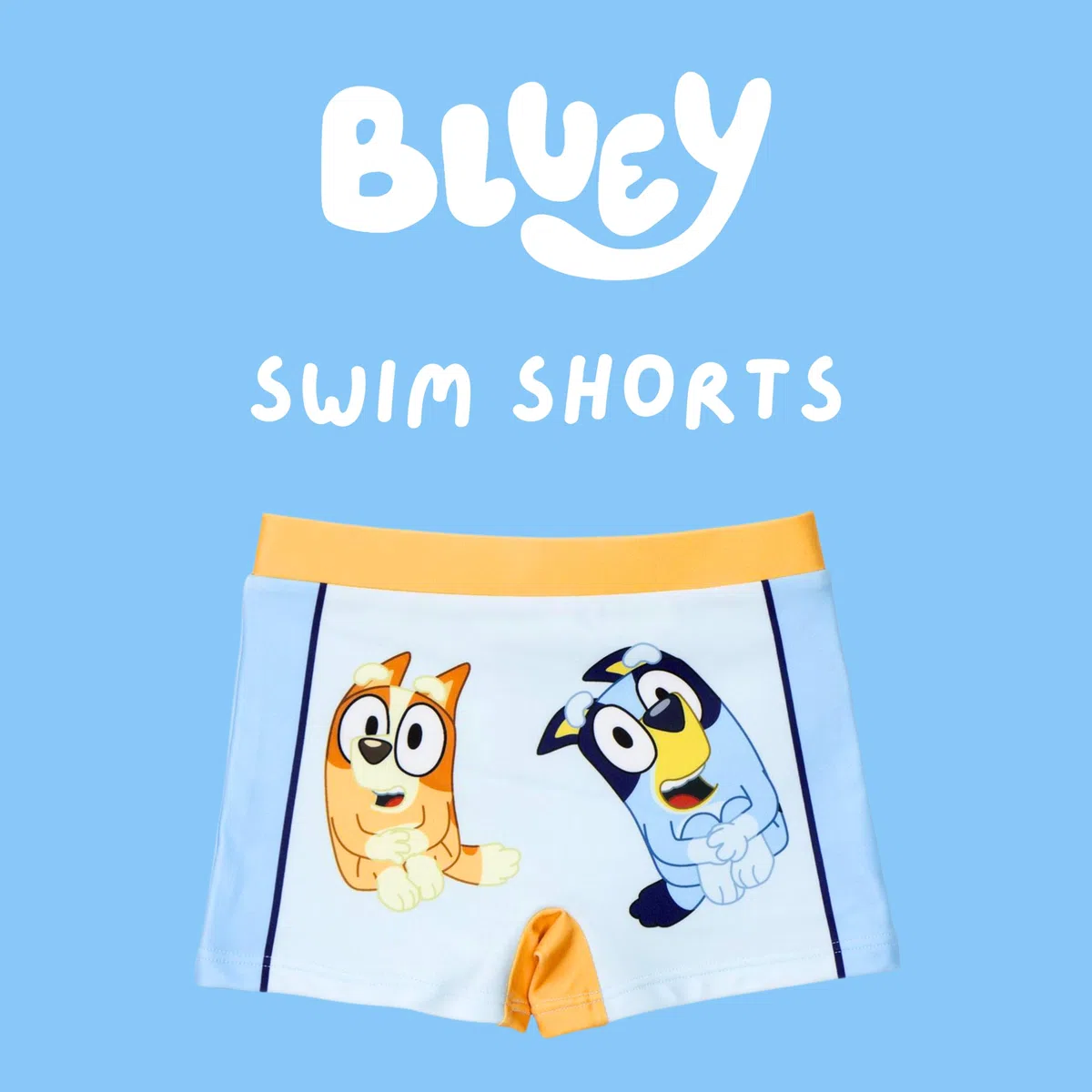 BlueY Costume da Bagno per Bambino, Pantaloncini da Bagno Bingo Boxer, Costume da Bagno per Ragazzi, Taglie 2 a 6 Anni