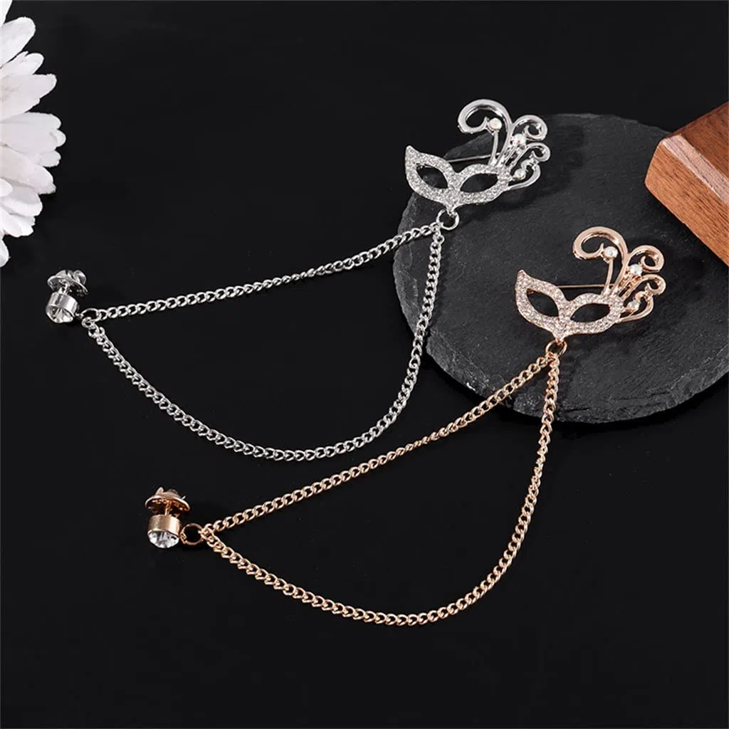 Spilla da Uomo e da Donna Accessori per Giacca Corpetto Decorativo