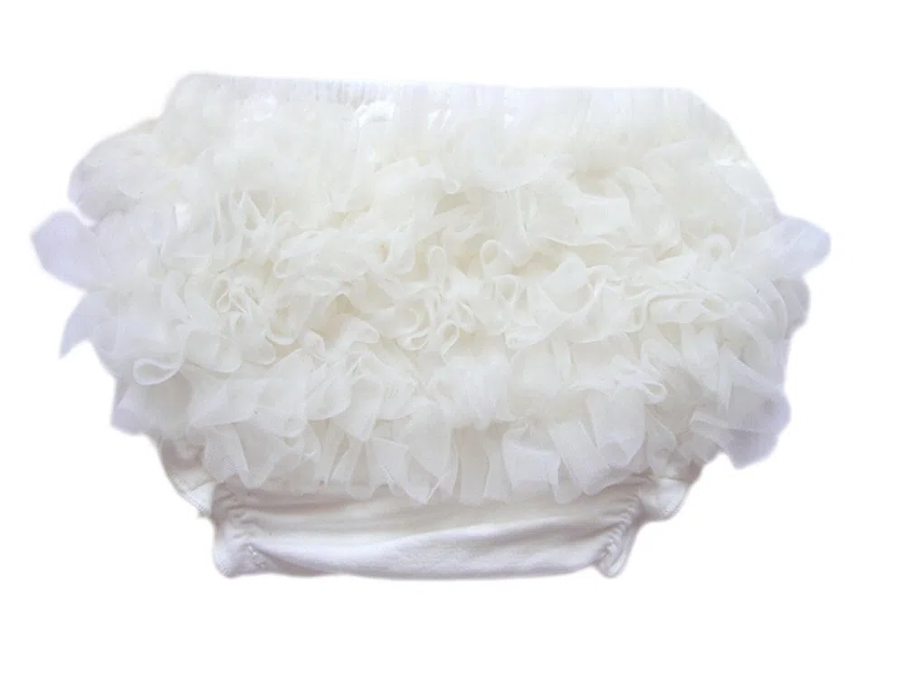 DELEY Neonate Pizzo Solido Pettiskirt Bloomers Slip Pannolino Copertine