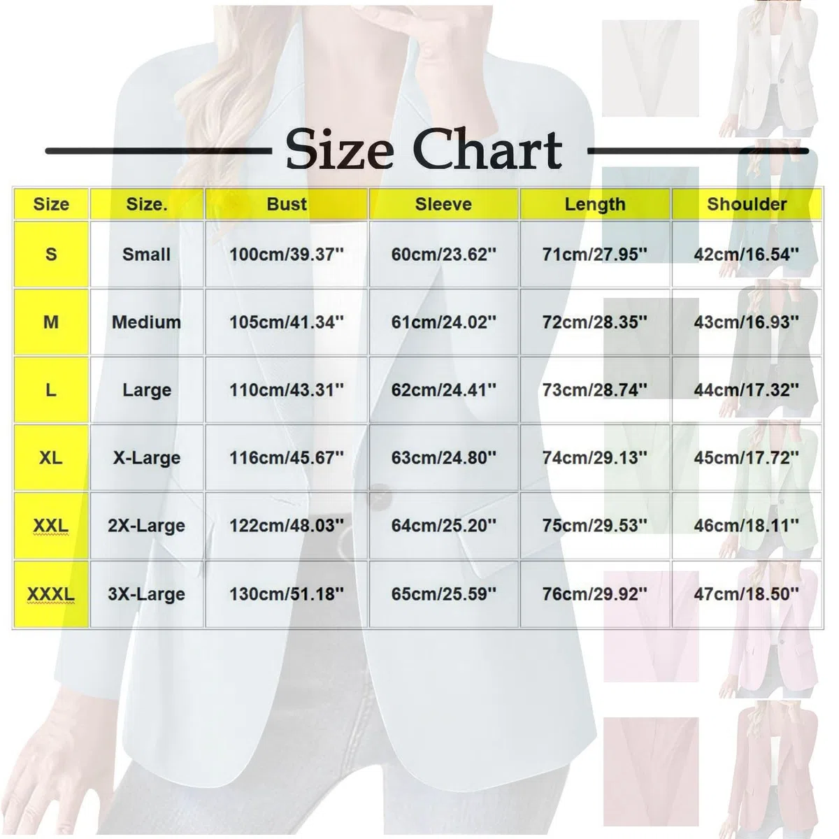 Giacca da Abito Blazer Donna Elegante Invernale a Maniche Lunghe Blazer con Bottoni Curvy Tailleur Giacche Donna Oversize Jacket Slim Fit Aperto Davanti OL Giacca per Cerimonia Ufficio Business