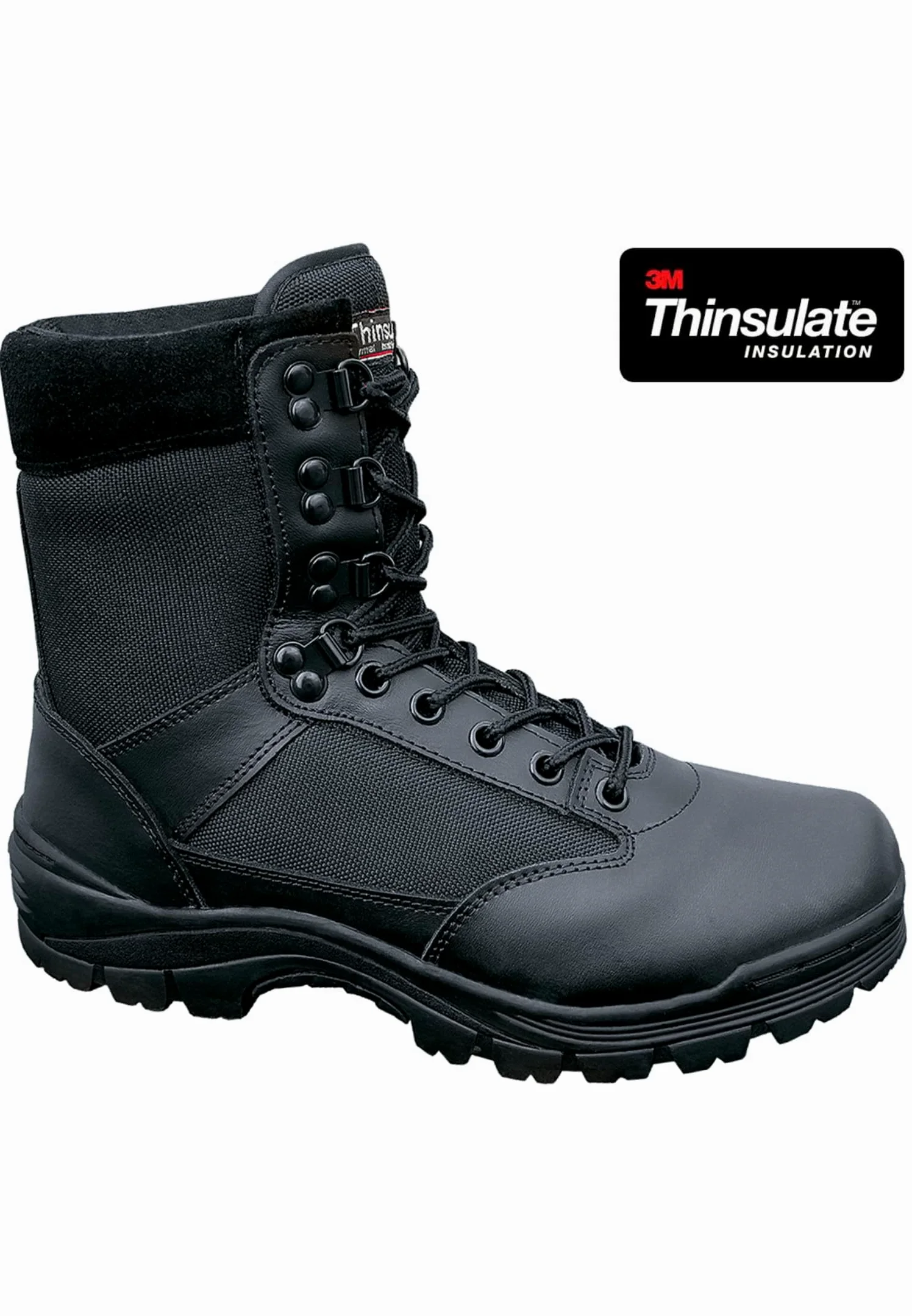 Brandit Phantom Tactical Uomo Stivali Nero Regular