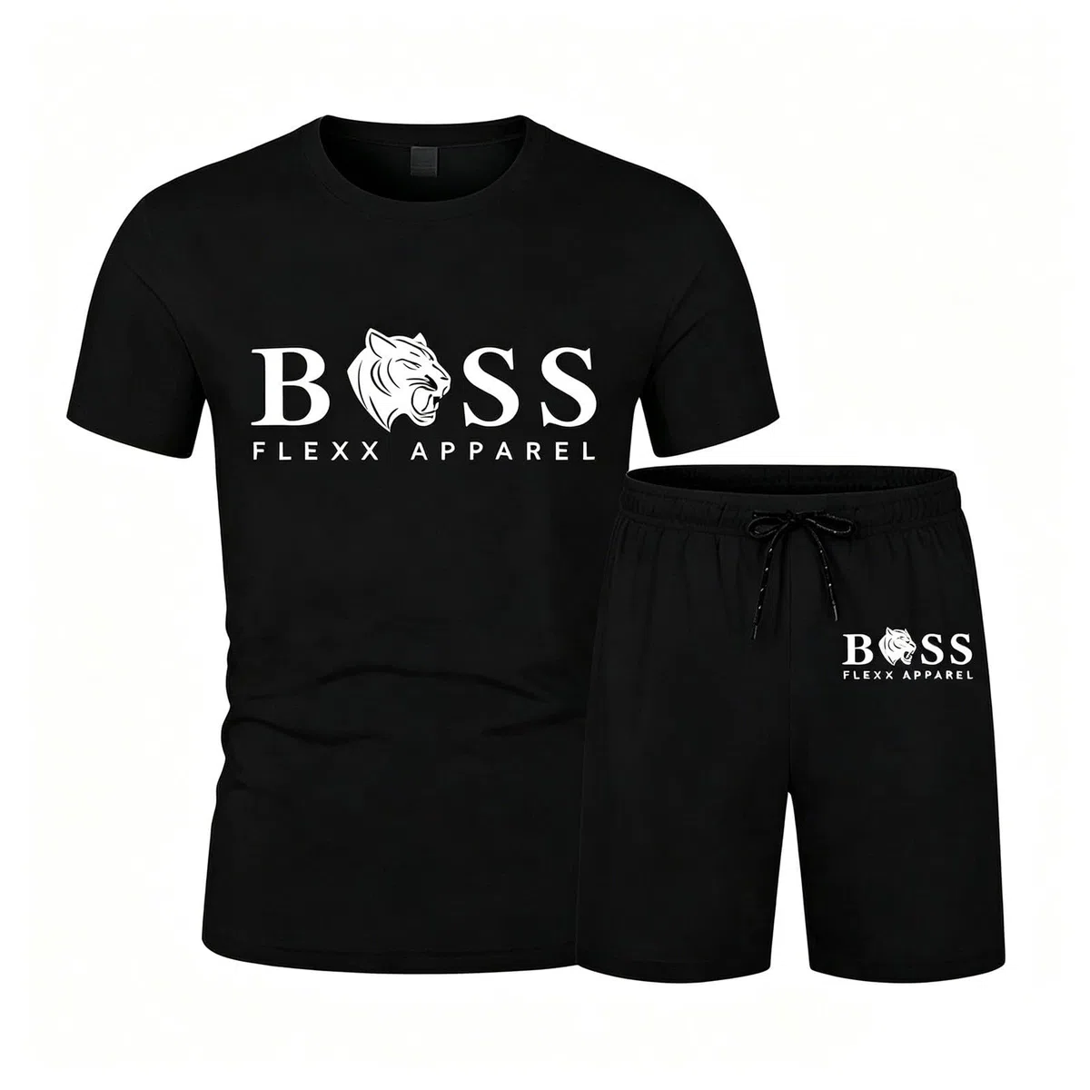 Tuta Uomo Completa Estivi 2 Pezzi Tute Tee Shirt a Manica Corta e Pantaloncino con Tasche Coulisse Set Tuta Sportiva Comoda Traspirante Casual Streetwear per Trekking e Jogging Palestra Fitness