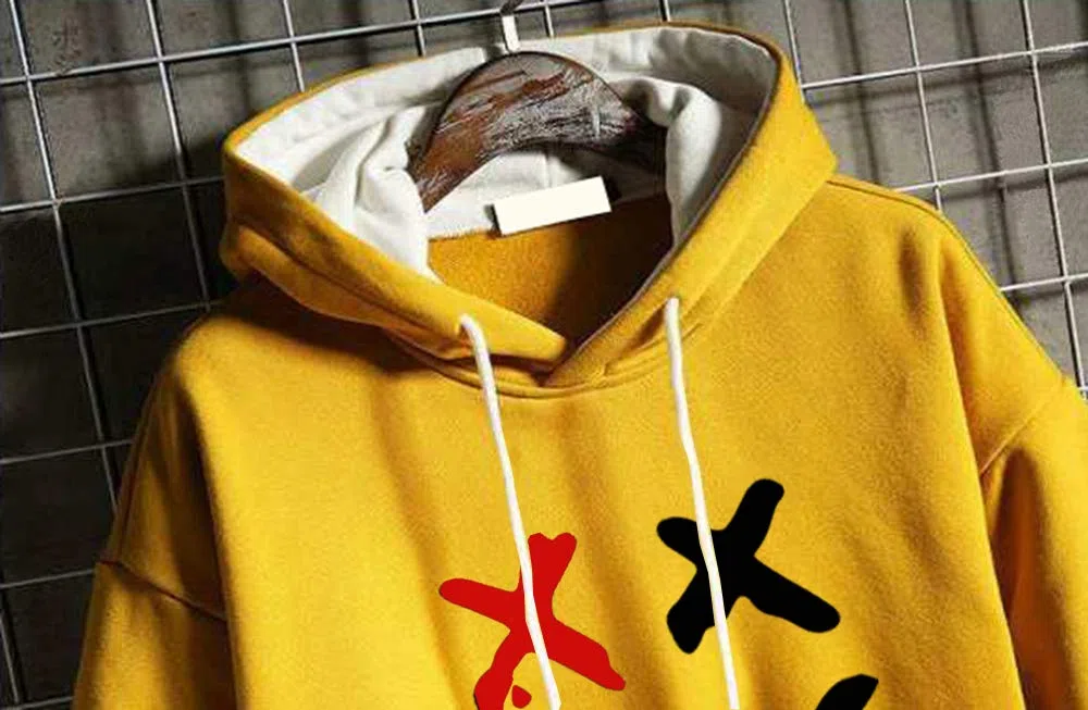 Hello MrLin Techwear Uomo Hip Hop Felpa con Cappuccio Giapponese Streetwear Patchwork Urban Hoodie