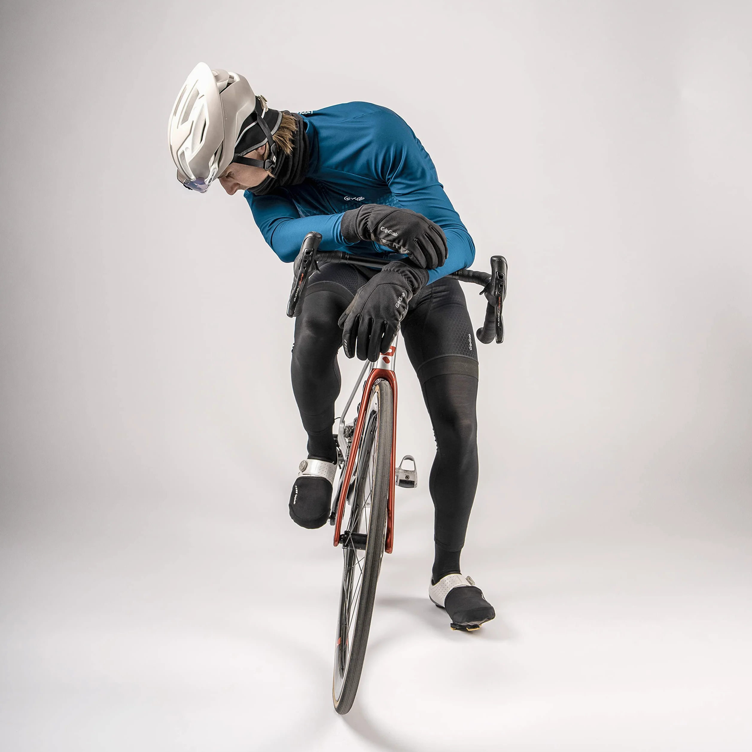 GripGrab Copripunta Antivento per Bici da Strada Copriscarpe da Ciclismo Termico Isolante Scaldapiedi Copriscarpe