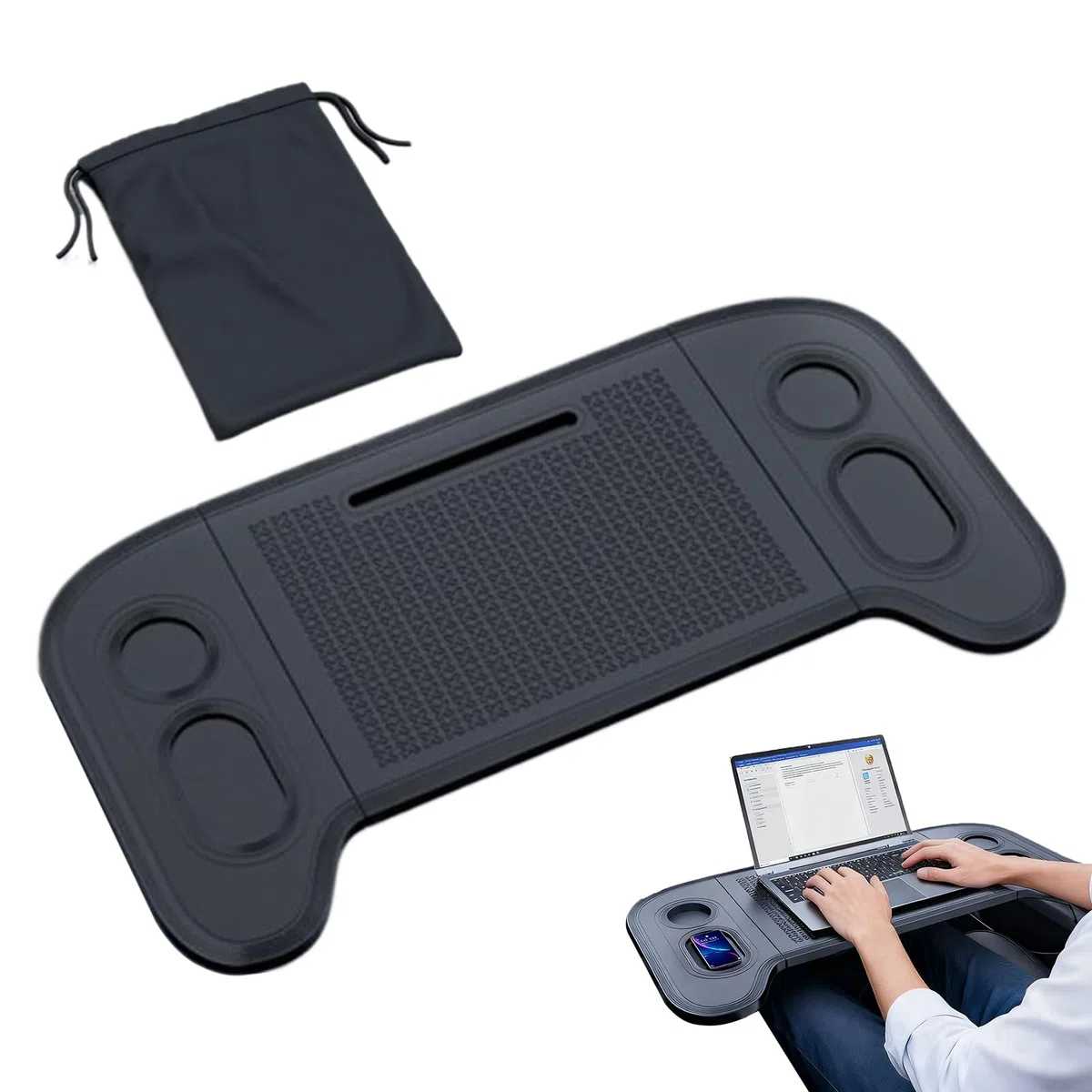 Vassoio Per Volante Accessorio Auto Piegevole | Vassoio per Alimenti da Auto per Viaggiatori Auto SUV Camper Furgoni Sedan Spuntini Bevande Commute Viaggi Campeggio