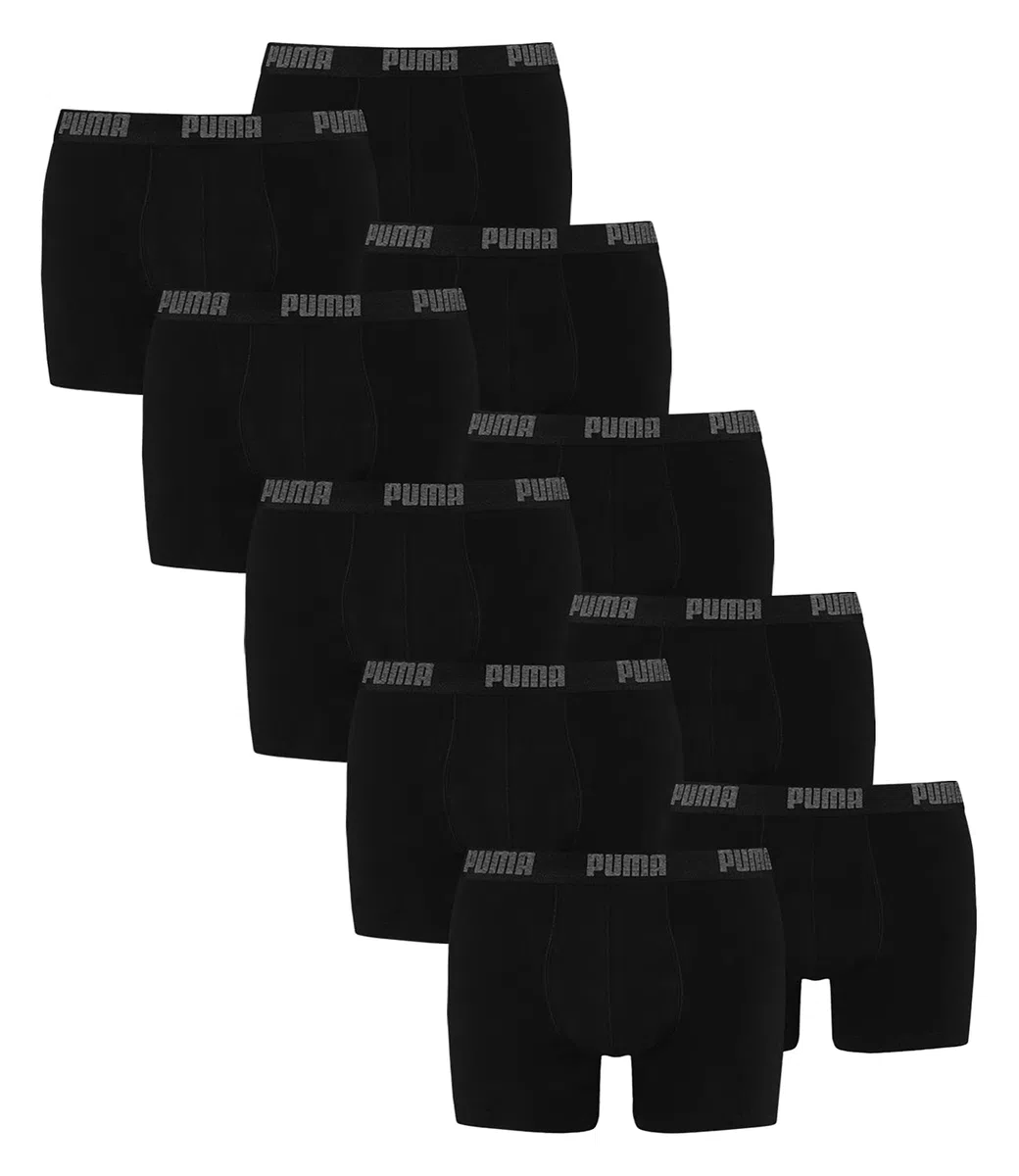 PUMA Basic - Boxer da Uomo, 2 Paia