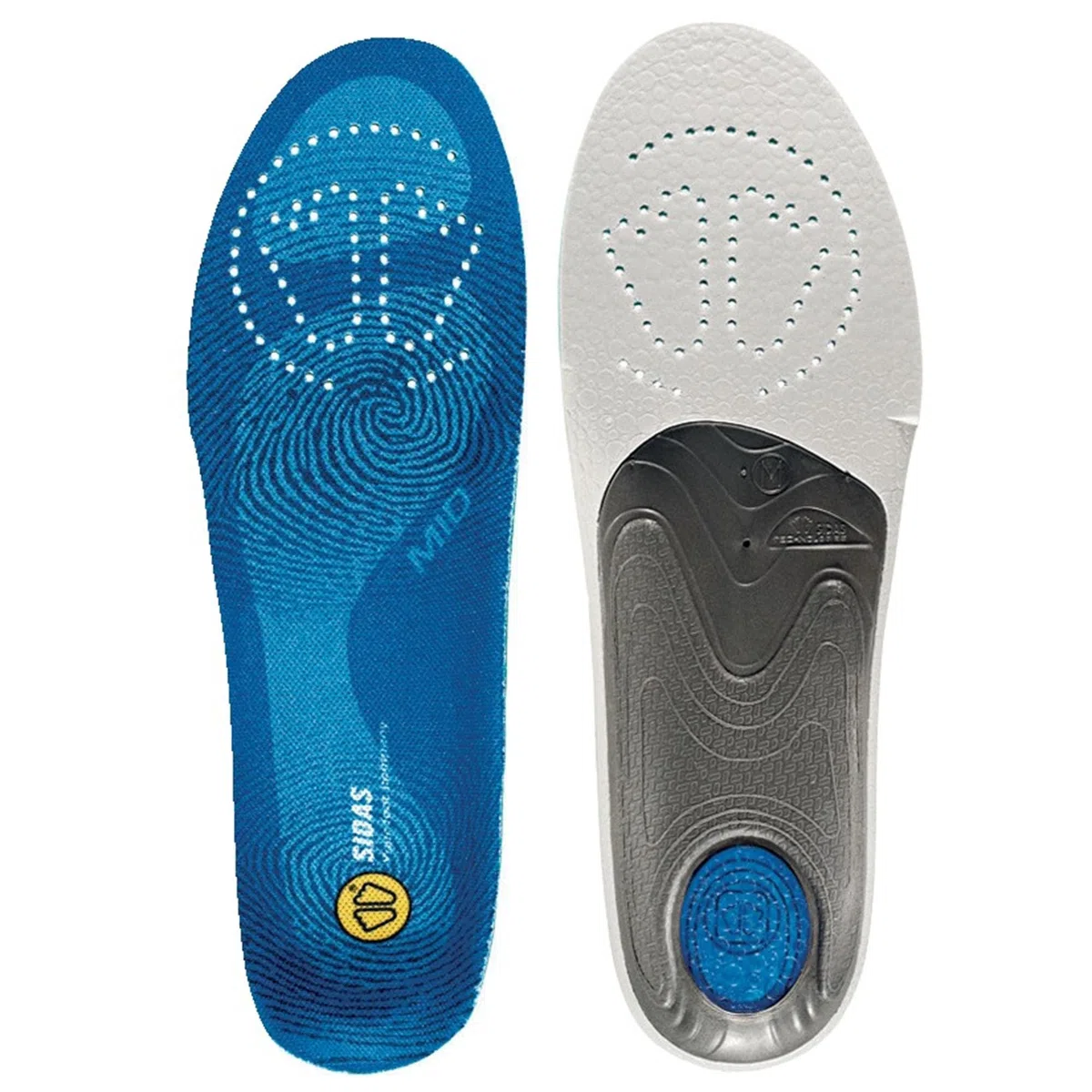 Sidas 3 Feet Mid – Suola Preformata médium – Misto, Unisex, Semelle 3Feet Mid