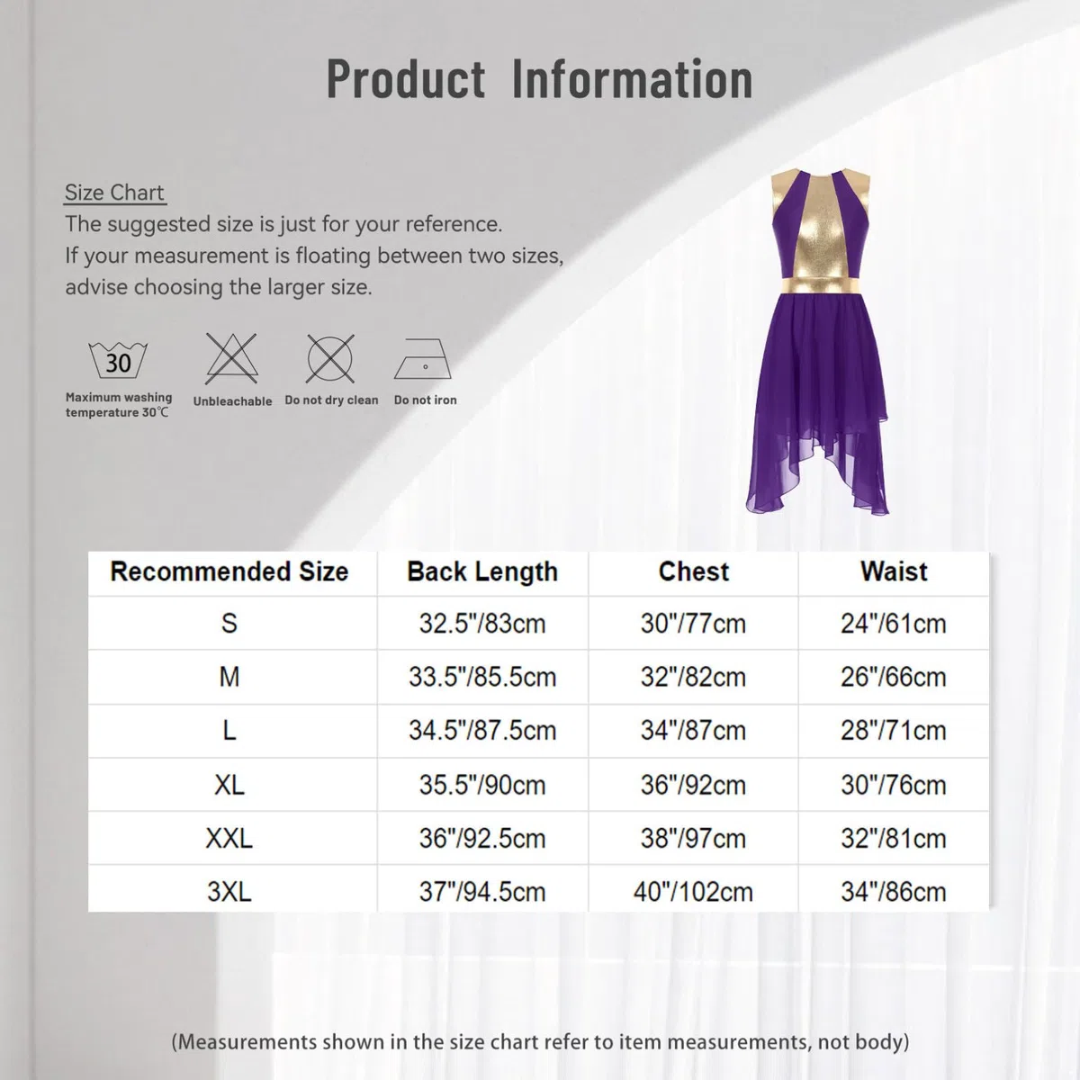 TiaoBug Vestito da Danza Moderna Lirica Donna Senza Maniche Abito da Ballo Latino Americano Contemporaneo con Orlo Irregolare Vestito da Balletto Dancewear Performance