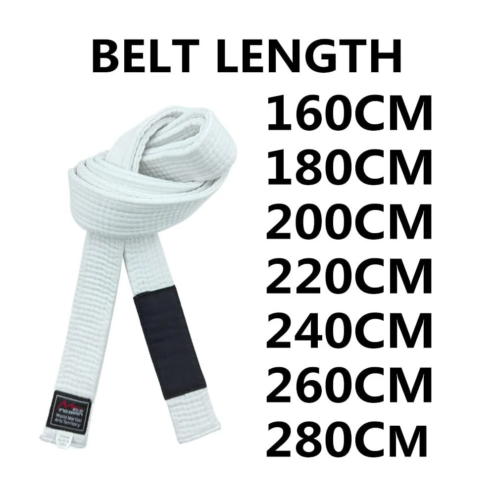 Cintura brasiliana per jiu-jitsu giovanile con sistema di grado BJJ sotto i 16 anni, larghezza 4 cm, per bambini, bianco, grigio, giallo, arancione, verde