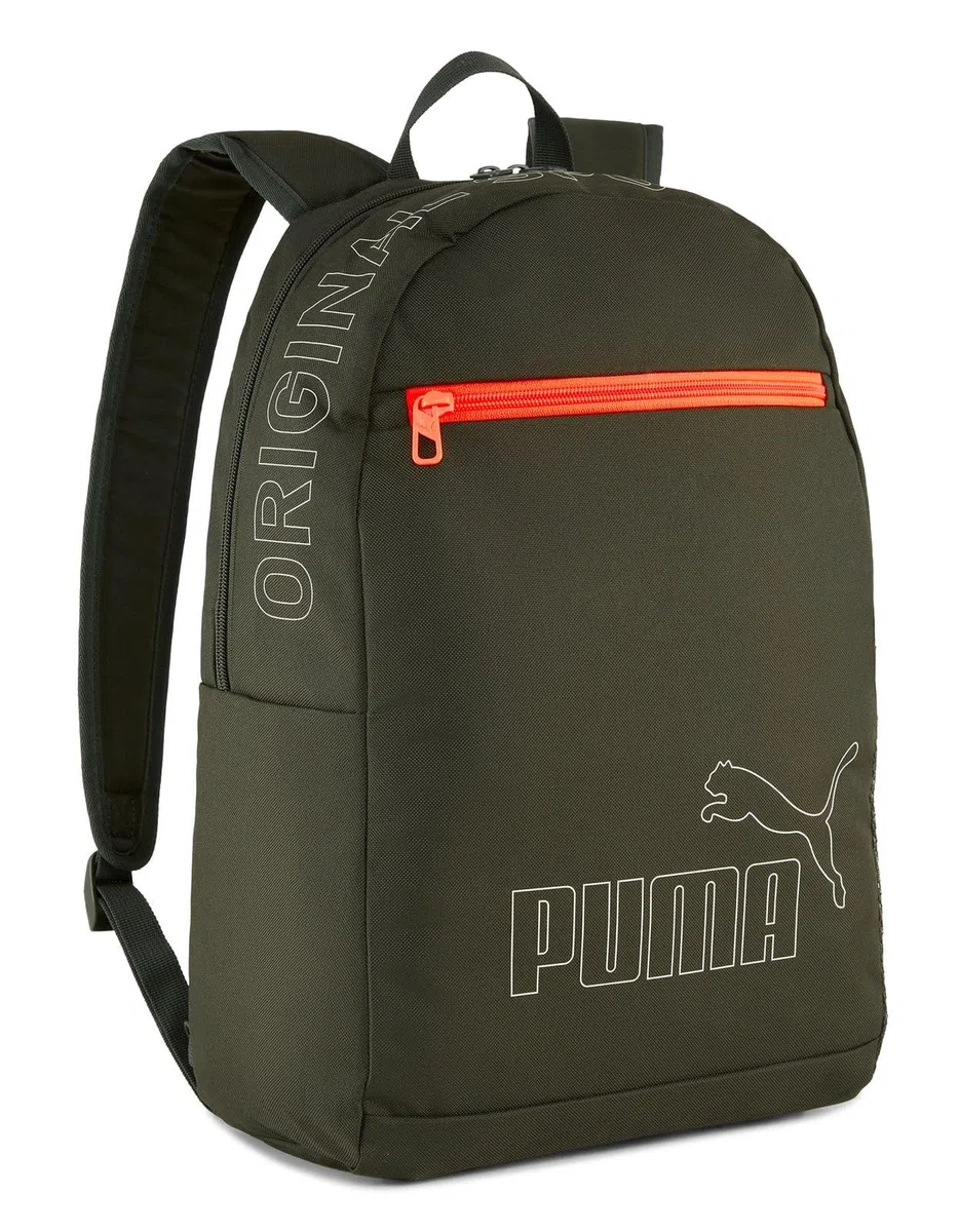 PUMA PUMA PHASE Backpack II, Zaini classici Unisex - Adulto, DARK OLIVE, OSFA