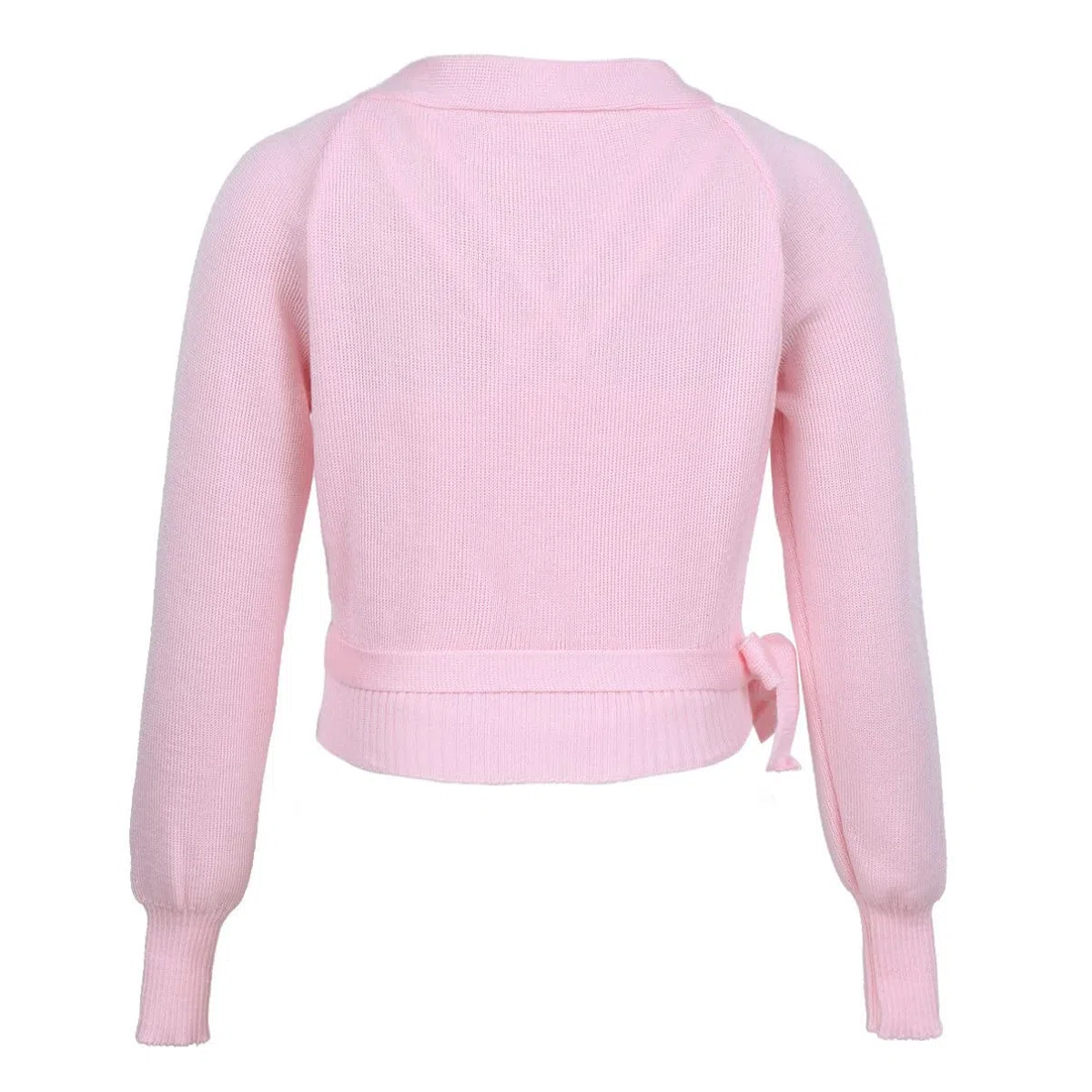 inhzoy Top da Danza Classica Bambina Cardigan Maglioncino a Manica Lunga Coprispalla Maglioni Lavato a Mano Top da Ginnastica Scaldacuore Ballerina Jazz Danza Moderna