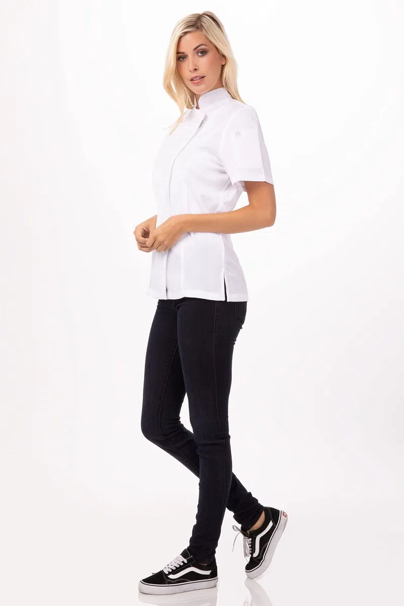 Chef Works Springfield Chef Coat Cappotto da cuoco Donna (Pacco da 1)