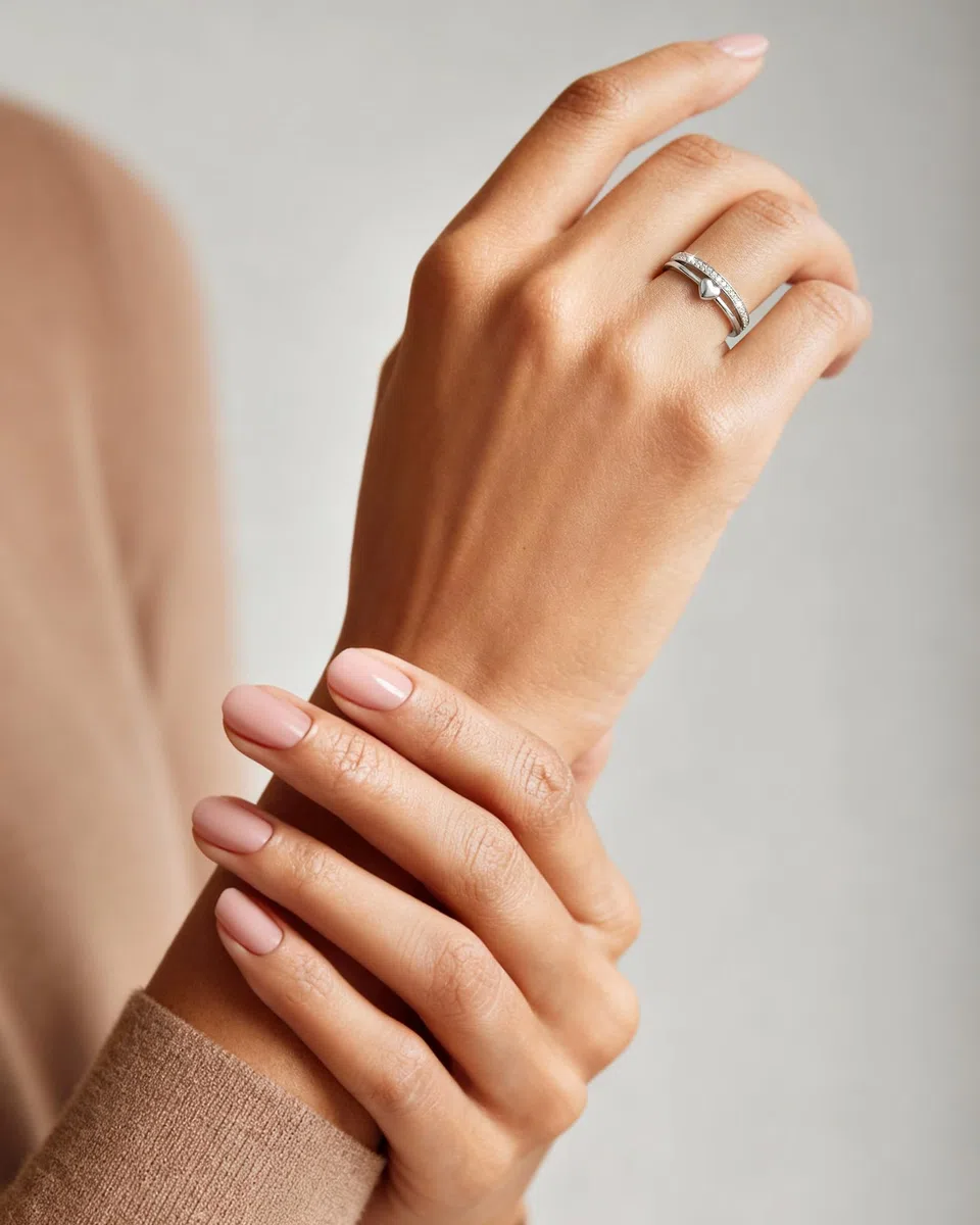 J.Fée Anello Donna Argento 925 Con Zirconi 5A, Anelli Donna Oro Regolabile, Fidanzamento Anello Promessa Anelli in una Confezione Regalo, Elegante Gioiello Regalo Donnas, Oro/Argento/Oro-Rosa