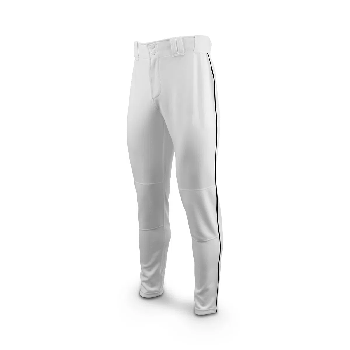 Marucci Excel Pantaloni da Baseball per Adulti, a Doppia Maglia, a pistagna, Bianco/Nero, Taglia M Uomo