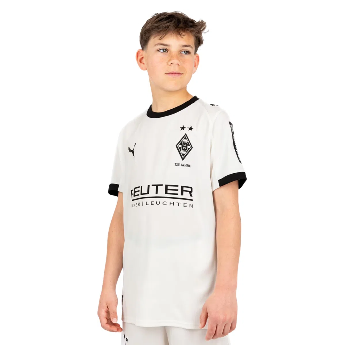 Puma Borussia Mönchengladbach Home Jersey Replica T-Shirt Unisex - Bambini e Ragazzi (Pacco da 1)