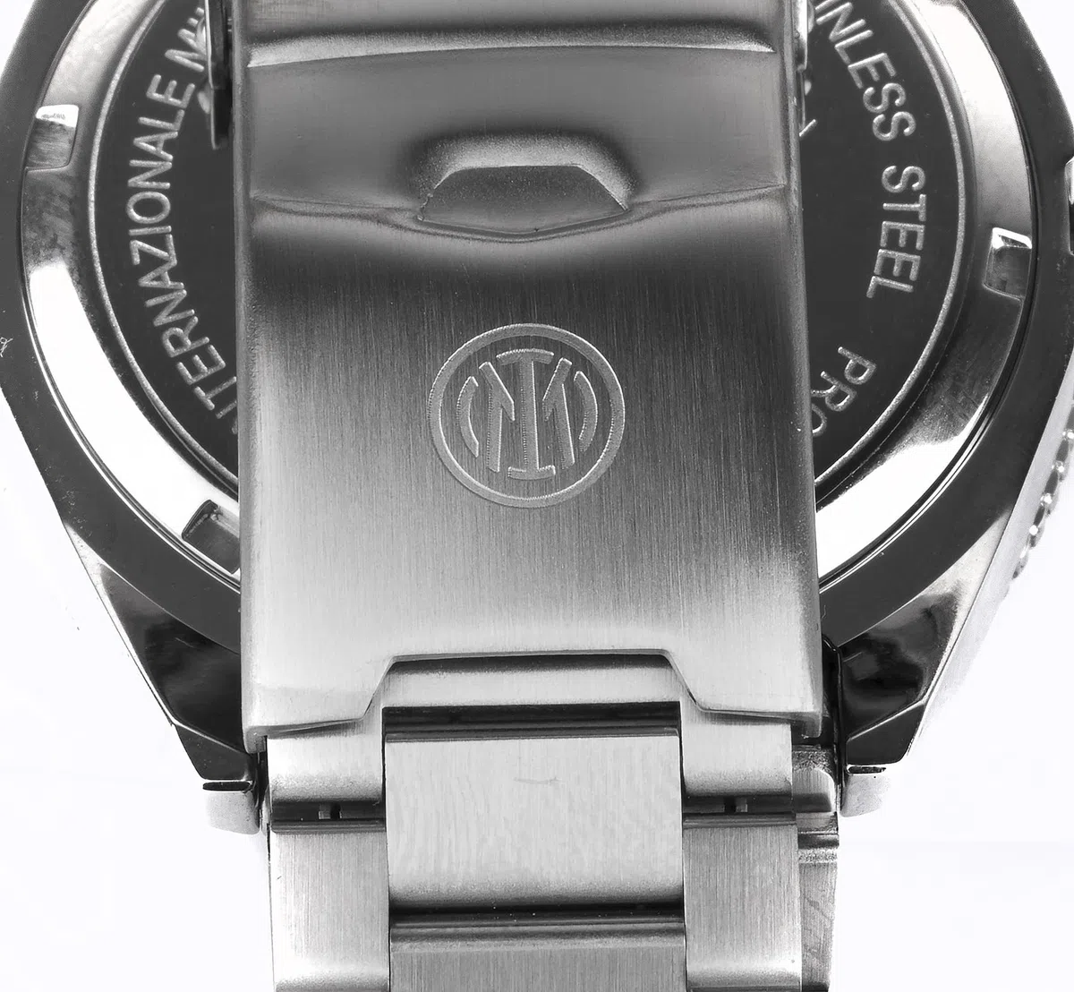 Inter FC Orologio Subacqueo Ufficiale Cassa in Acciaio 40 mm Resistente all'Acqua fino a 100 m