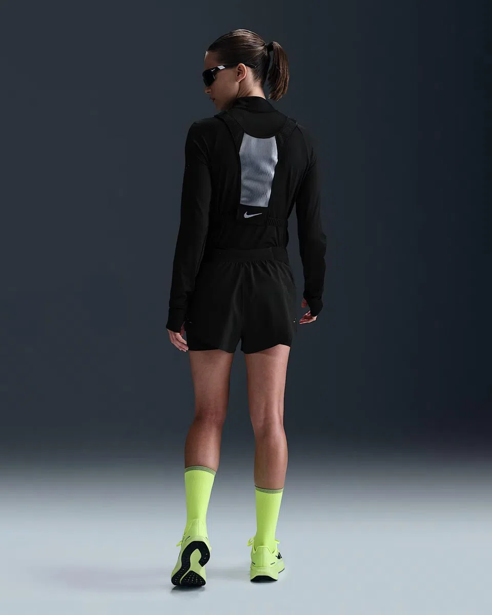 Nike - Shorts da Running 2 in 1 A Vita Media Dri-Fit 8 Cm Nike Swift – Donna, Pantaloncini da Corsa 2 in 1 Donna