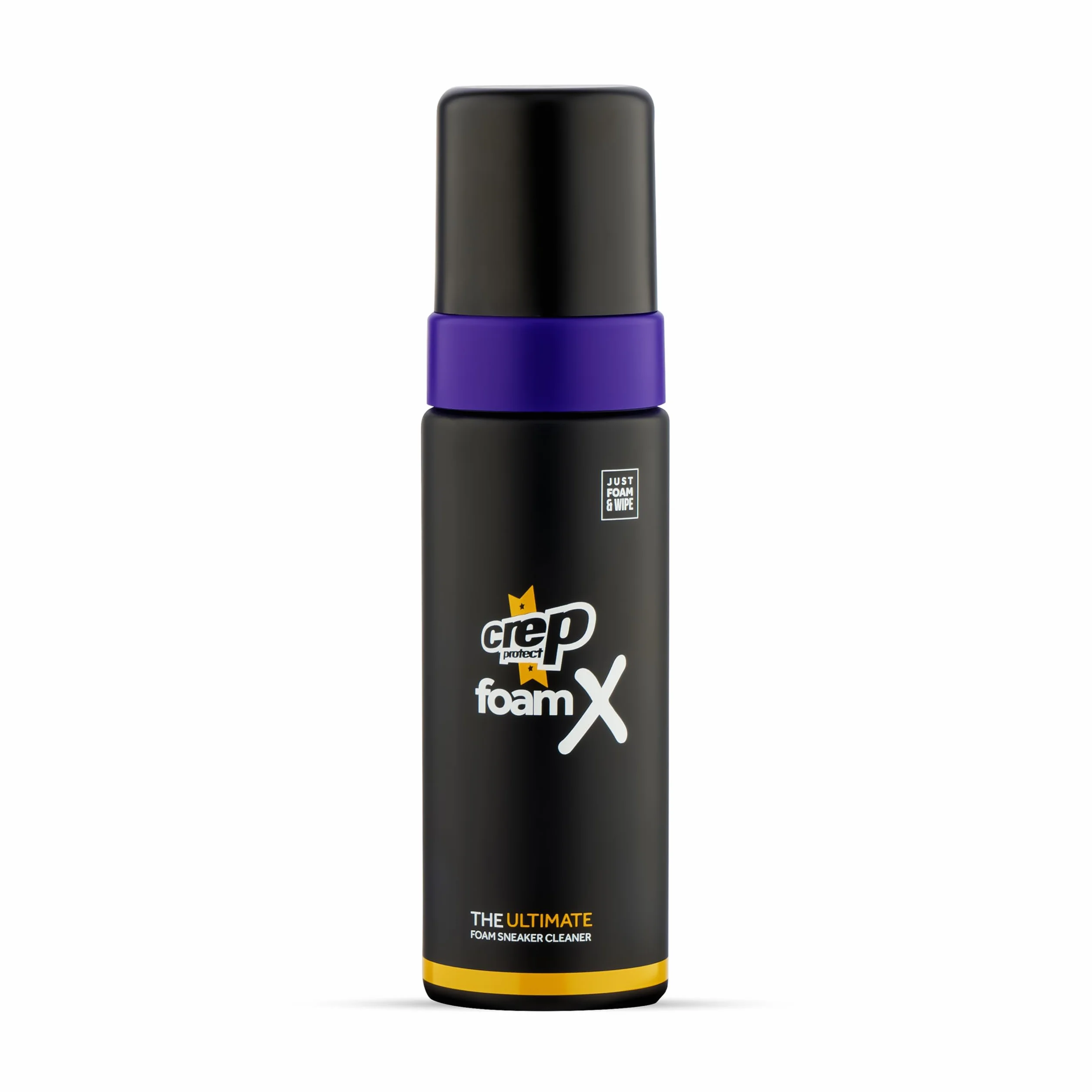 Crep Protect FoamX - Detergente per scarpe, 150 ml, formula pronta all'uso per scarpe da ginnastica in pelle, tela, nylon