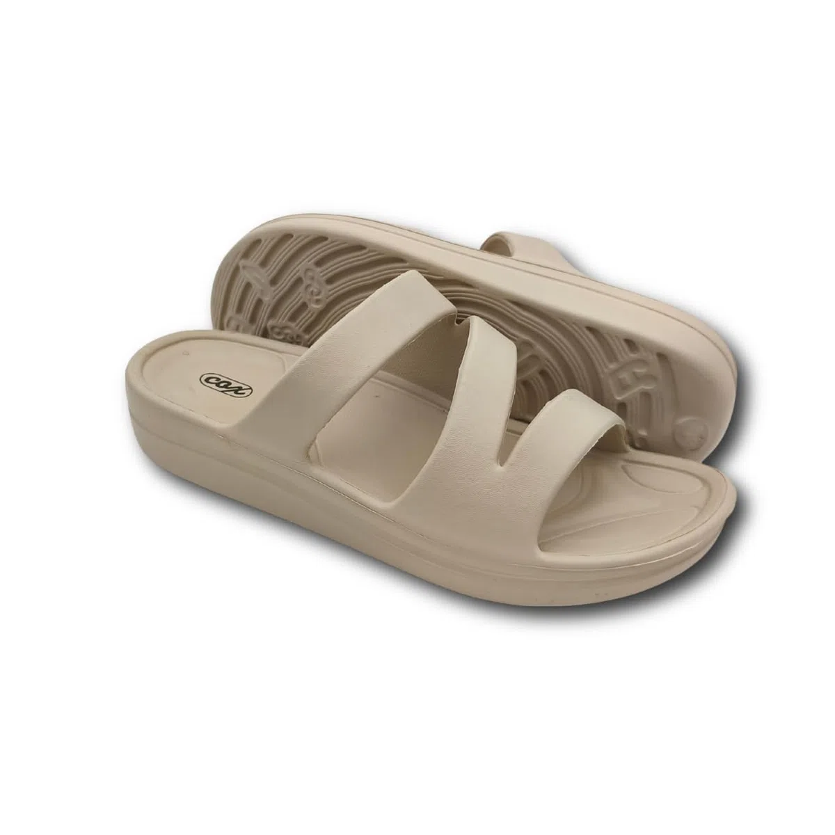 Ritmo Ciabatte Donna Estive in Gomma EVA, Sandali Slide Platform con Sottopiede Massaggiante per Mare Piscina Casa Doccia