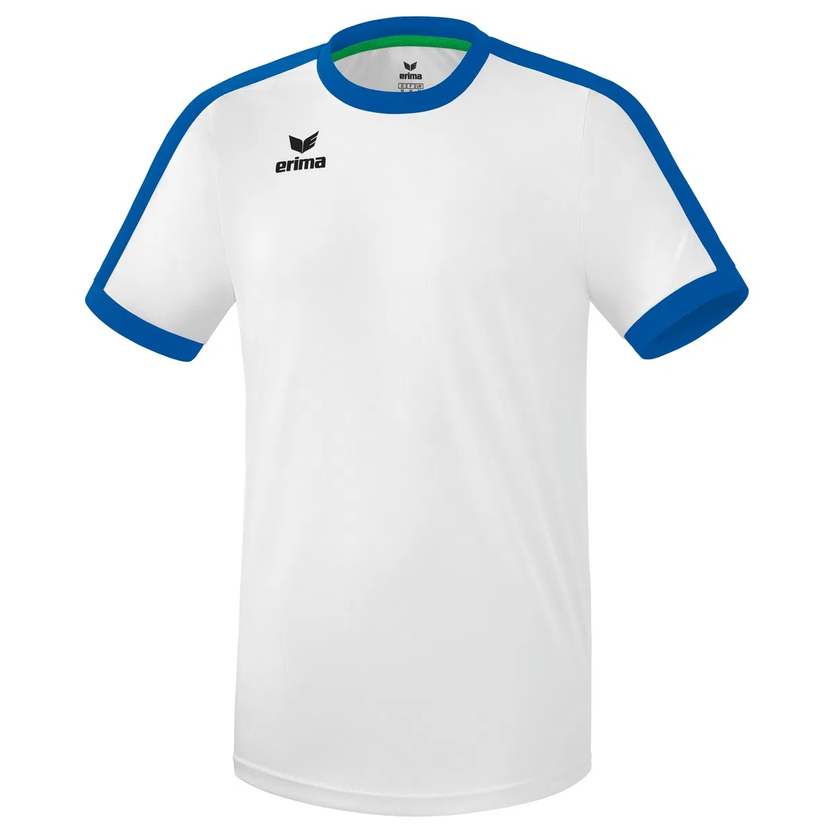 Erima Maglietta Unisex per Bambini, Stile retrò Star (3132519), Bianco/Royal, 128