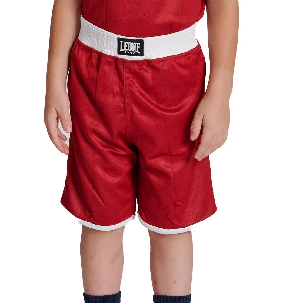 Leone 1947 - Pantaloncini Boxe, Pantaloncini Boxe Junior Unisex - Bambini e Ragazzi