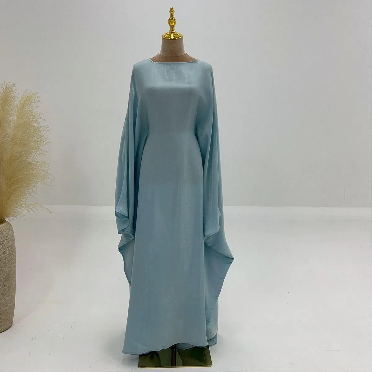Abaya Donna Islamico – Abito Musulmani Elegante - Abito Nobile per Donne e Ragazze Modeste - Ideale per la Preghiera e l'Uso Quotidiano, Eleganti Matrimonio, Estiva Casual Abiti
