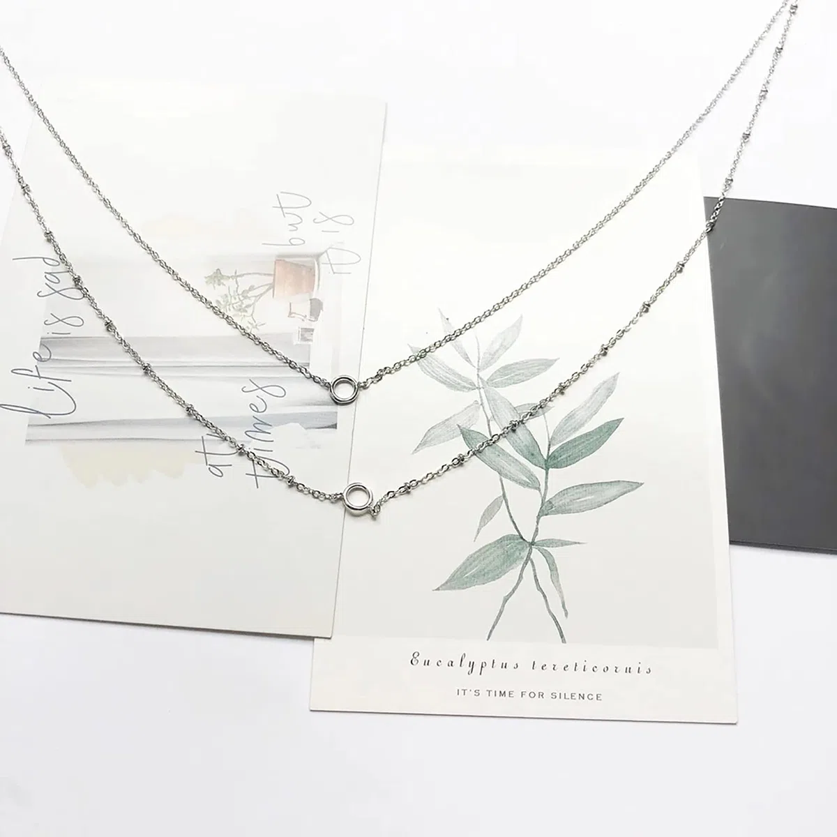 925 Sterling Silver Serpente Collana Pendente con 45Cm Catena Bijoux Regalo Trendy per Le Donne Ragazze, ZQQZEZ