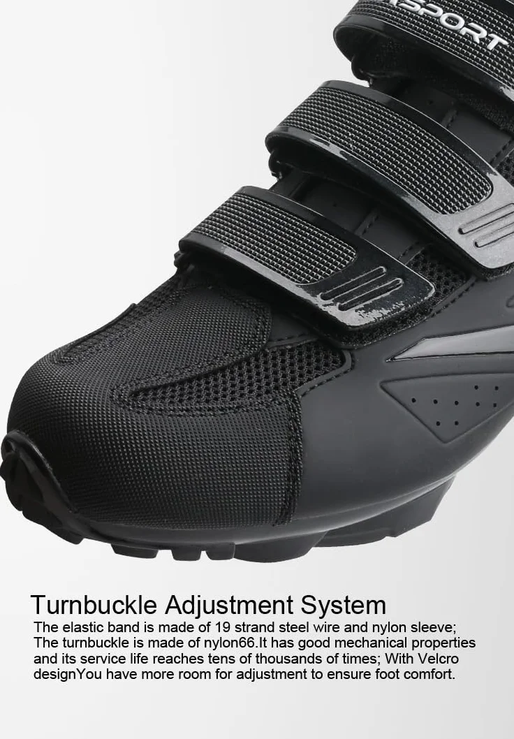 Scarpe MTB Mountain Bike Uomo/Donna Scarpe Spinning Traspiranti, Antiscivolo e Compatibili con Pedali SPD