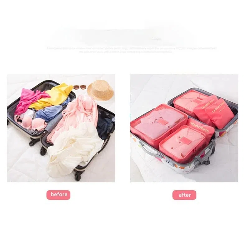 Cubi da imballaggio Cubi da imballaggio da Viaggio, Cubi Multifunzione Organizzatore di Bagagli Borsa da Valigia a Compressione da Viaggio Impermeabile