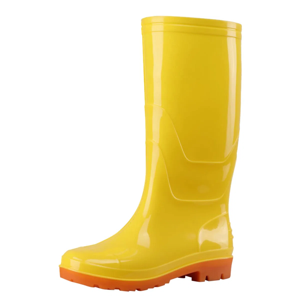 Generisch Stivali di gomma unisex alti PVC antiscivolo impermeabili comodi eleganti stivali impermeabili